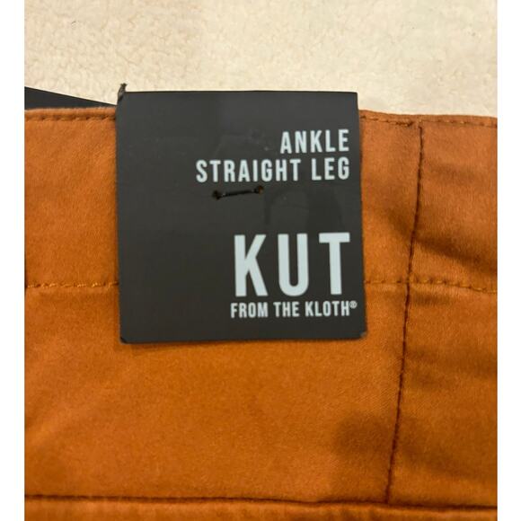 NWT Kut Ankle Straight Leg - Whiskey - Size 12 - Picture 5 of 8